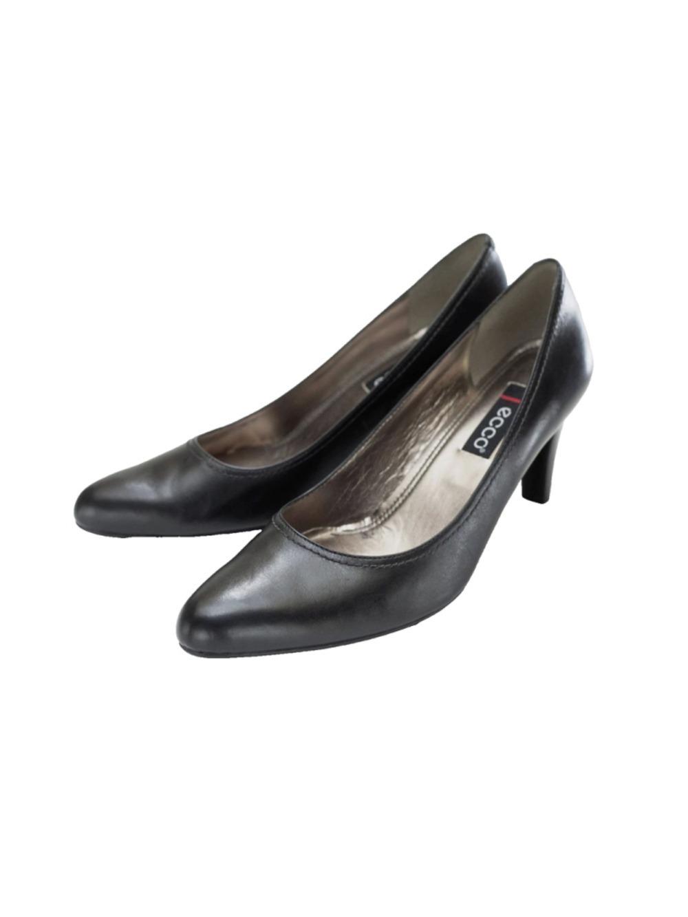 Ecco Black Leather Pumps size 42 Women's US shoe size 11-11.5